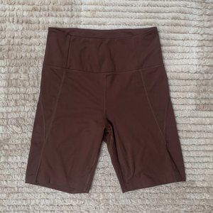 Girlfriend Collective Biker Shorts (Mauve)
